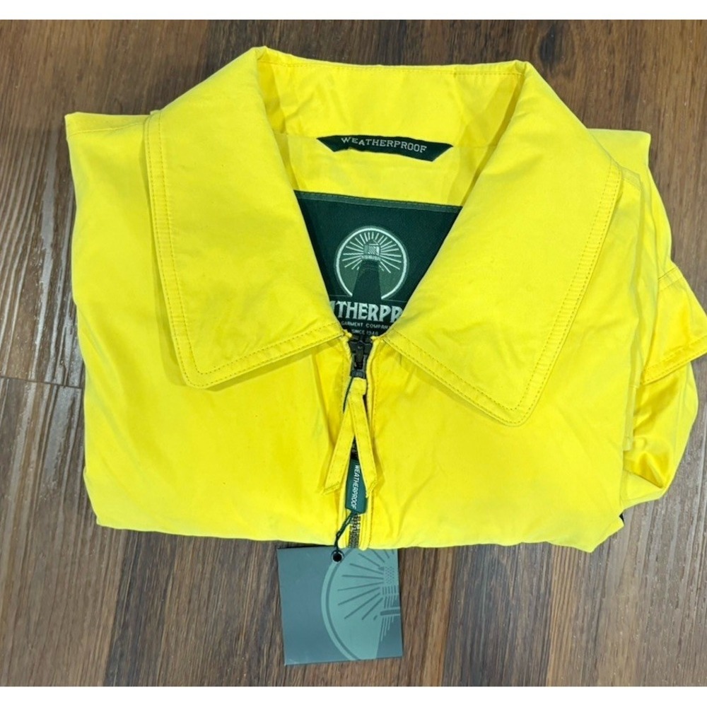 Weatherproof Windbreaker Microfiber Jacket Gold Y… - image 8